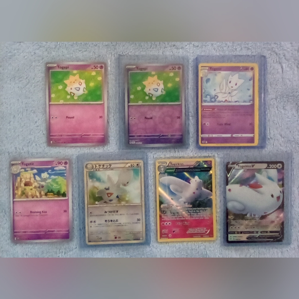✨Togepi Evolution Pokemon Card Bundle✨